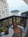 Apartamento para vender pé na areia Santos