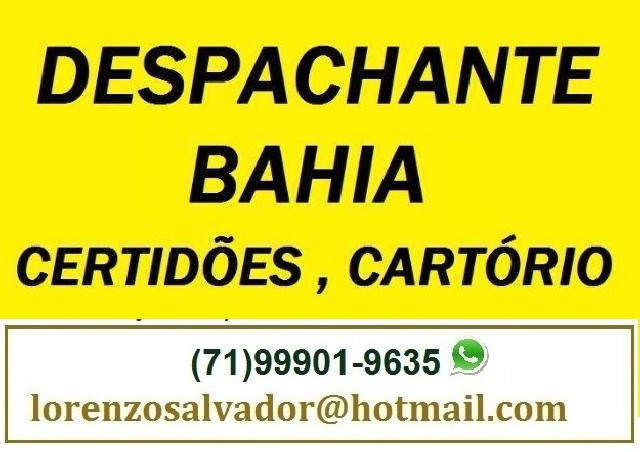 Foto 1 - Despachante em Salvador Bahia