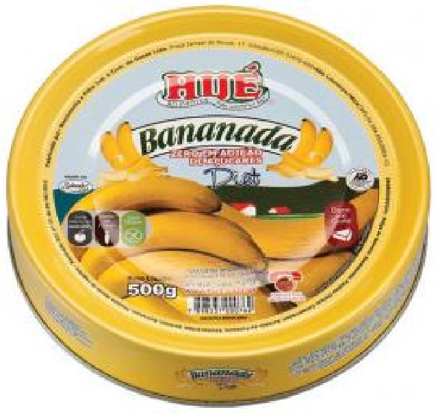 Foto 1 - Bananada diet lata hu 500g